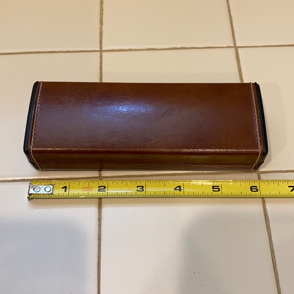 Tura hard plastic glasses case in good condition